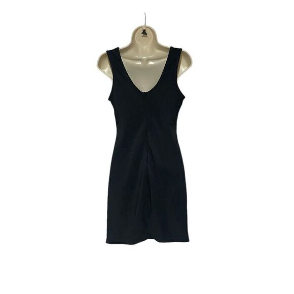 Charlotte Russe Wombs Black Dress W/ gold studs. Size large - Picture 8 of 15